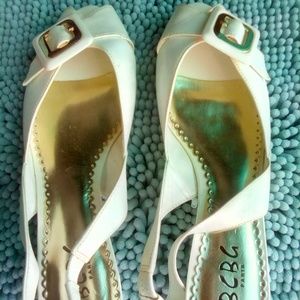 BCBG Low Heeled Sandal